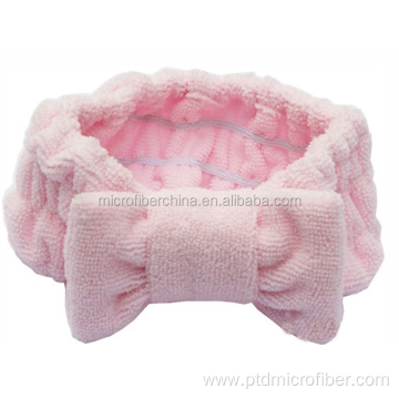 Super absorbent microfiber hairband